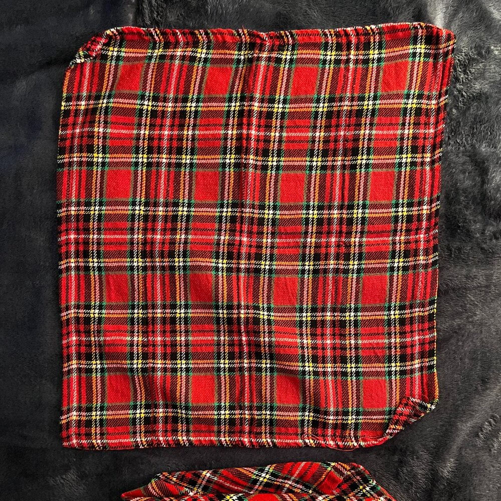 Classic Red Plaid Napkin - Set of 2